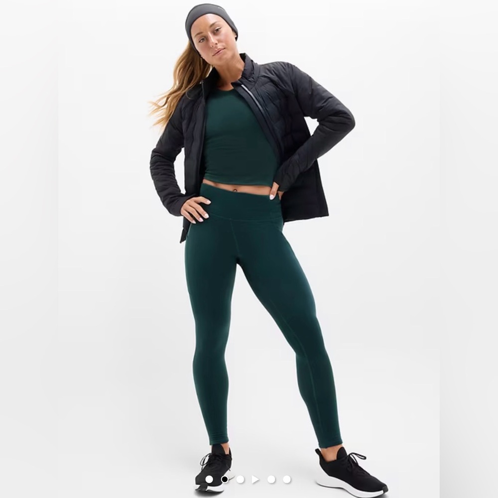 NWT Athleta Altitude Edge Stash Pine Tight Size XXS (#469516)